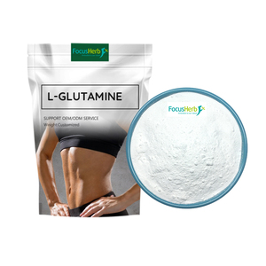 FocusHerb USA Poudre de L-Glutamine Blanche 99% CAS 56-85-9 Fût de 25 kg Certifié ISO 9001 Optimiseurs Nutritionnels Durée de Conservation de 24 Mois - Product Image 1