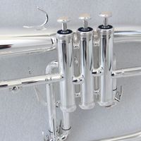 High Quality Cheap 3 Pistons Flugel Horn Bb Silver Plated Flugelhorn Instrument
