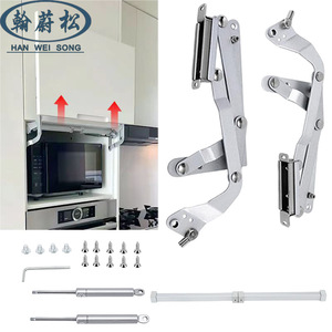 Soportes hidráulicos de acero inoxidable HAN WEI SONG para puertas correderas verticales, para gabinetes de cocina y elevadores de microondas. - Product Image 1