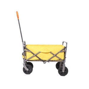 Zware Vouwwagen Strandkar Camping Handvat Duwwagen <span class=keywords><strong>Trolley</strong></span> Voor Buitenactiviteiten In De Tuin - Product Image 5