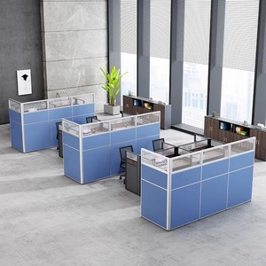 YDPF-009 Biombo Plegable Moderno, Divisor de Mesa de Oficina Móvil, Diseño Personalizable, Tamaño Ajustable, para Uso en Escuelas/Almacenes - Product Image 3