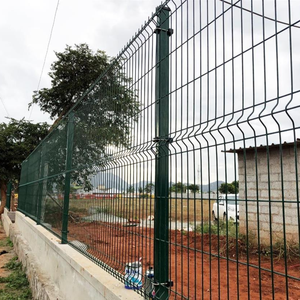 Panneau de treillis métallique soudé incurvé 3D enduit de PVC de haute qualité panneau de clôture extérieur pour le service de modélisation 3D de maison de jardin inclus - Product Image 4