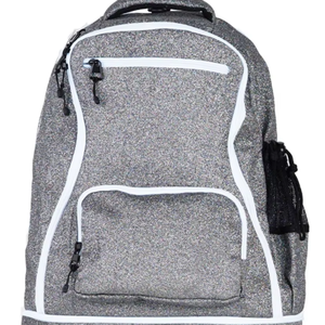 Sac à dos de cheerleading léger de fabrication industrielle, orné de pierres scintillantes, pour le sport universitaire, broderie de <span class=keywords><strong>nom</strong></span> athlétique pour filles, sac à dos d'équipe brillant - Product Image 1