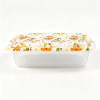 12 Ensembles de Boîtes à Bento Réutilisables de 1L pour Préparation de Repas, Contenants Alimentaires en Plastique Anti-Fuite, Adaptés au Congélateur