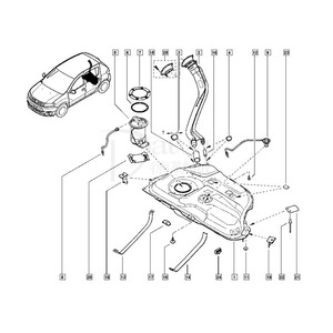 OE 172022047R Re-nault <span class=keywords><strong>Dacia</strong></span> Duster Logan <span class=keywords><strong>Sandero</strong></span> <span class=keywords><strong>Pompe</strong></span> à carburant électronique (marque MVE d'origine) - Product Image 5