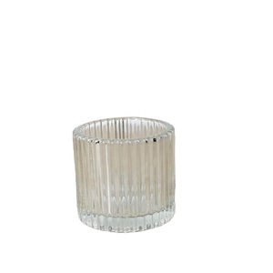 Petits porte-bougies en verre diamanté pour bougies chauffe-plat ou fabrication de bougies - Product Image 6