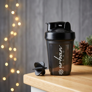 400ml PP <b>Protein</b> Shaker <b>Bottle</b> Push Button Lid Direct Drinking Plastic Mixer Cup for Gym Outdoor - Product Image 2
