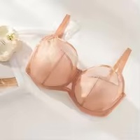 Soutien-gorge ultra-fin pour femme, bonnets D-H, couvrance totale, anti-affaissement, sans rembourrage, avec armatures, respirant, lingerie grande taille