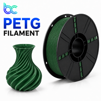Filament 3D Becreative PETG 1,75 mm 1 kg Haute résistance Impression fluide pour casque de cosplay, armure, accessoires Mandalorian Stormtrooper