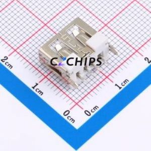 XUDF-012-0109 <b>USB</b> Connector Through hole Component (THT) Connector Type-<b>A</b> <b>USB</b> <b>2.0</b> Female Through Hole - Product Image 2