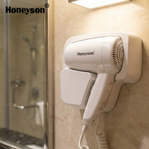 High Quality Ionic 1200W Hotel Bathroom Wall Mounted <strong>Small</strong> Automatic Pedestal <strong>Hair</strong> <strong>Dryer</strong> with Concentrator Nozzle - Product Image 1