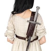 Étui de ceinture en similicuir pour épée, fourreau, katana, rapier, support de ceinture dorsal, accessoire de costume médiéval