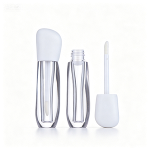 Nouveau style – Tubes de brillant à lèvres vides en plastique de 3 ml, couleur personnalisée, pour emballage cosmétique de maquillage liquide - Product Image 2