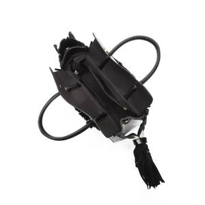 Cross-Border <span class=keywords><strong>Temu</strong></span> se especializa en diseño de nicho, bolsos de cebra de moda, estilo único de bloqueo de color, bolso informal de un solo hombro abierto - Product Image 5