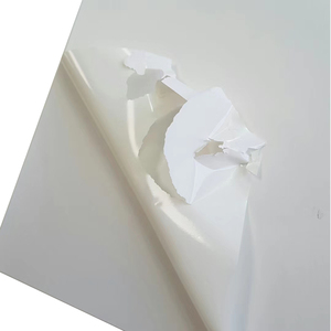 Papier <span class=keywords><strong>UDV</strong></span> blanc auto-adhésif sur rouleau personnalisé Shenzhen Minrui pour l'impression - Product Image 5