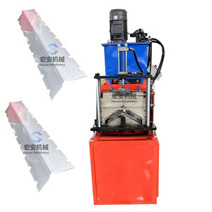 Machine de profilage de bordure HAUAN avec commande PLC moteur, épaisseur 0,3-0,8 mm pour la construction en acier - Product Image 2