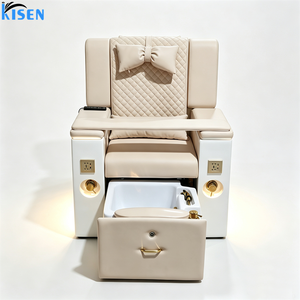 Juego de Muebles de Belleza para Salón de Uñas KISEN, Mesa de Manicura, Silla de Manicura, Mesa de Pedicura, Silla de Spa con Masaje - Product Image 6