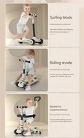 Venta al por Mayor de Fábrica China: Juego Completo de Repuestos Baratos para Patinete Infantil de 3 Ruedas con Luces LED y Asiento 2 en 1