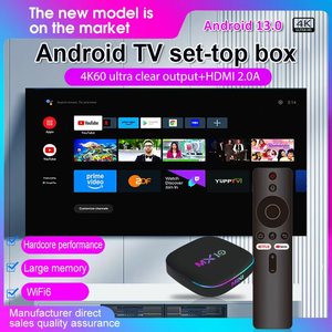 Boîtier <span class=keywords><strong>TV</strong></span> Android MX10 Z4 16 Go avec sortie vidéo 4K, télécommande IR et câble HD – Prix abordable, directement de l'usine, personnalisable - Product Image 4