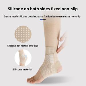 AH-06 Deportes Tobillera Anti-fractura Fijo Correr Baloncesto Vendaje elástico Rehabilitación Brace con función <span class=keywords><strong>de</strong></span> protección - Product Image 4