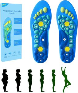 <span class=keywords><strong>Plantillas</strong></span> de Terapia Magnética, 1 Par, Soporte de Arco, <span class=keywords><strong>Plantillas</strong></span> de <span class=keywords><strong>Gel</strong></span> de Acupresión, Reflexología, Alivio de la Fatiga, Ortopédicas, Punto de Acupuntura, Flexibles - Product Image 1