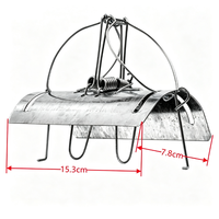 Piège à taupes en baril galvanisé, pièges à souris tunnel, répulsif à taupes, écologique, pour tuer les rats en extérieur, attrapeurs pour cour, pelouse, jardin