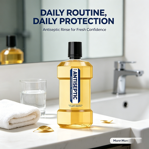 Collutorio Antisettico Professionale 1L per il Controllo della Placca e la Protezione delle Gengive, Elimina l'Alito Cattivo, per Uso Quotidiano Domestico - Product Image 2