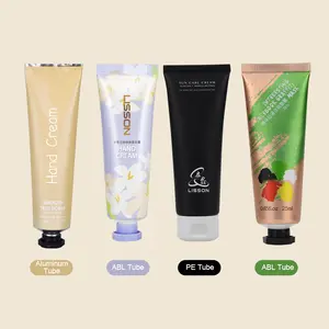 Custom Squeeze Hand Cream Packaging Cosmetic Plastic Soft Tube Hand Cream Plastic Soft Squeeze Skincare Packaging Tube