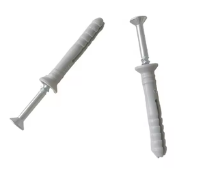 Cheville murale en nylon, ancrage en plastique, fixation par marteau, vis, clou, solution d'ancrage efficace - Product Image 2