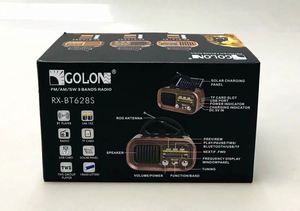 GOLON RX-BT628S Grossiste d'usine Véritable <span class=keywords><strong>radio</strong></span> portable stéréo AM/<span class=keywords><strong>FM</strong></span>/SW 3 bandes avec panneau solaire TWS avec lecteur de musique BT/USB/TF - Product Image 6