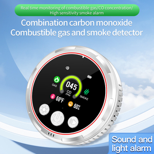 2026 HD13 5 em 1 Detectores De Monóxido De Carbono Conecte <span class=keywords><strong>Detector</strong></span> De Fumaça Alarme <span class=keywords><strong>Detector</strong></span> De Gás Natural com Bateria De Backup - Product Image 3