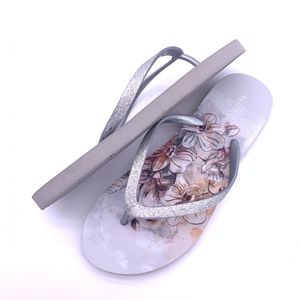 <span class=keywords><strong>Tongs</strong></span> à motif floral pour femmes, <span class=keywords><strong>tongs</strong></span> avec Assurance qualité, été - Product Image 3