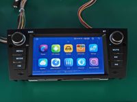 Système stéréo de voiture 2 DIN 7 pouces pour BMW Série 3 E90 2005-2012 avec Car-play, Android Auto, navigation GPS, WiFi+4G, BT, autoradio