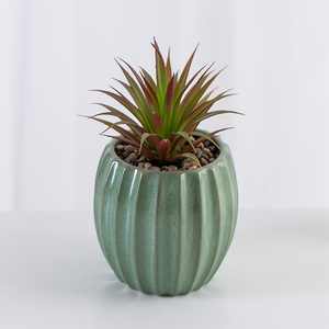YUANWANG Decorazione Casa, <span class=keywords><strong>Piante</strong></span> Succulente Artificiali a Forma di <span class=keywords><strong>Cactus</strong></span> in Vaso di Ceramica, Guangdong - Product Image 3