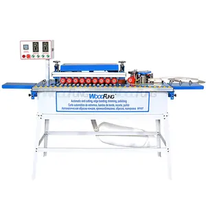 Máquina de bandagem de borda multifuncional, automática, quente, extremidade, corte, ferramentas de carpinteiro, pequenos, painéis à base de madeira, maquinaria, imperdível