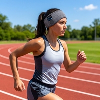 Casque Bluetooth pour le sport, bandeau pour la course à pied, la remise en forme en plein air, musique sans fil