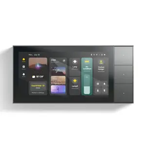 2024 Android Tuya Zigbee Wifi 6 "HD LCD сенсорный настенный переключатель Многофункциональный Умный домашний шлюз с сенсорной панелью управления светом
