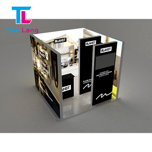 Caja de luz LED sin marco Modular de aluminio personalizado, cabina de exhibición comercial de 10x10, cabina de exhibición de caja de luz de exposición de fondo Led - Product Image 5