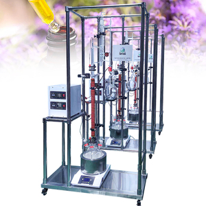Destilación de vidrio de borosilicato alto esférico de laboratorio con ajuste de relación de reflujo de motor eléctrico alta productividad - Product Image 4