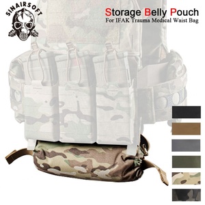 Bolsa Táctica de Nailon SINAIRSOFT para Primeros Auxilios, Bolsa de Almacenamiento de Emergencia IFAK, Bolsa de Vientre con Chaleco D3 CRM para Caza y Tiro - Product Image 2