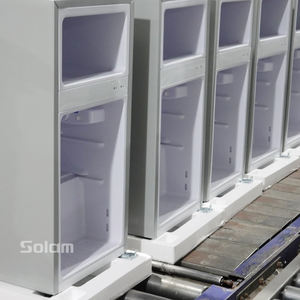 Mini-<span class=keywords><strong>réfrigérateur</strong></span> compact à double porte de 78 L avec congélateur pour la maison, le dortoir ou le bureau, faible niveau sonore, réfrigérateurs à congélateur supérieur - Product Image 5