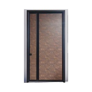Porte de sécurité insonorisée en bois style moderne, à commande manuelle, en métal, pour usage domestique - Product Image 5