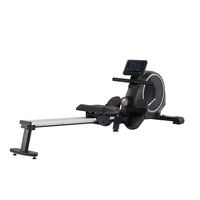 Nouveauté : Rameur d'intérieur pliable en acier avec écran LCD, capacité de 120 kg, logo personnalisé