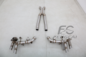 Sistema de Escape Catback para Ferrari Purosangue FUV 6.5V12 2022-2025, Tubos de Escape de Acero Inoxidable, Silenciador, Mejora Sonora - Product Image 4