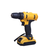 Ensemble de perceuse sans fil 21V, Taladro Inalambrico, kit de perceuse électrique puissante, ensemble d'outils électriques portables pour la réparation et le bricolage à domicile