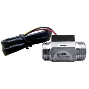 Stainless Steel Flow <strong>Sensors</strong> Hall Effect Liquid Water Flow <strong>Sensor</strong> 1/<strong>2</strong>" G Thread 44 mm Rotor Turbine Water Liquid Flow <strong>Sensor</strong> - Product Image 5