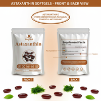 Approvisionnement direct usine – Gélules molles d'astaxanthine de qualité supérieure pour une consommation quotidienne sûre