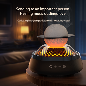 Nuevo Altavoz Portátil con Aroma Planet, Lámpara Ambiental Romántica, Ayuda para Dormir, Altavoz Relajante y Curativo con Luz RGB - Product Image 2