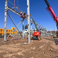 Bâtiment préfabriqué en structure métallique abordable pour le développement d'entrepôts e-commerce, de hubs logistiques et de centres de distribution