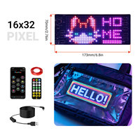 Pantalla LED a Todo Color, Cartel Digital Flexible, Personalizable, Programable, Plegable, Control Móvil para Exteriores, Letrero Enrollable con Mensajes, IP65